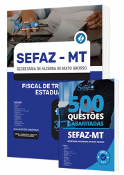 Capa Combo Impresso SEFAZ-MT - Fiscal de Tributos Estaduais