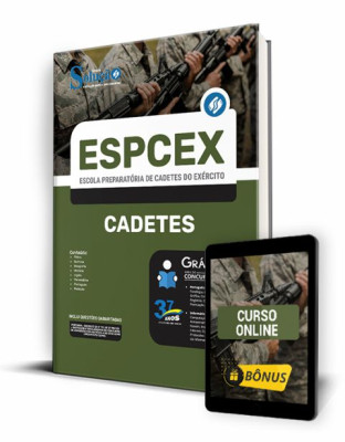 Apostila Digital Concurso Exército Brasileiro - 2022 Cadetes do Exército