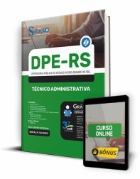Capa Apostila DPE-RS - Técnico Administrativa