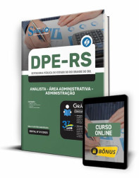 Capa Apostila DPE-RS - Analista - Área Administrativa - Administração