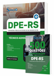 Capa Combo Impresso DPE-RS - Técnico Administrativa