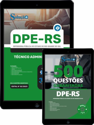 Combo Digital DPE-RS - Técnico Administrativa - Imagem 1