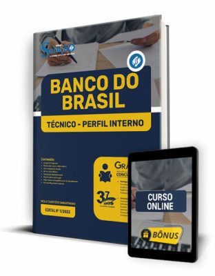 Kit Apostila Banco Do Brasil Escriturário + Questões - Solução Cursos e  Concursos