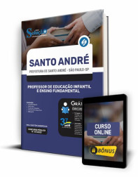 Capa Apostila Prefeitura de Santo André - SP - Professor de Educação Infantil e Ensino Fundamental