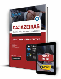 Capa Apostila Câmara de Cajazeiras - PB - Assistente Administrativo
