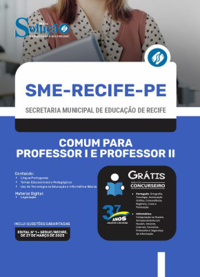 Apostila SME Recife - PE - Comum para Professor I e Professor II - Imagem 3
