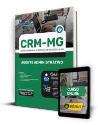 Capa Apostila CRM-MG - Agente Administrativo