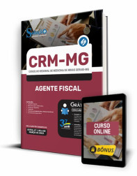 Capa Apostila CRM-MG - Agente Fiscal