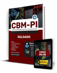 Capa Apostila CBM-PI - Soldado