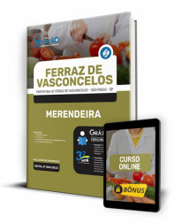 Capa Apostila Prefeitura de Ferraz de Vasconcelos - SP - Merendeira