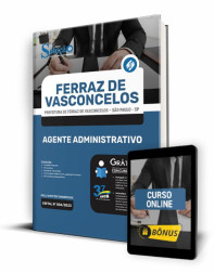 Capa Apostila Prefeitura de Ferraz de Vasconcelos - SP - Agente Administrativo