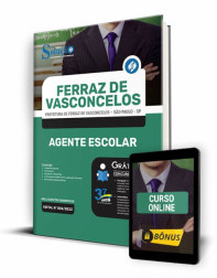 Capa Apostila Prefeitura de Ferraz de Vasconcelos - SP - Agente Escolar