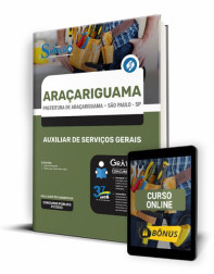 Capa Apostila Prefeitura de Araçariguama - SP - Auxiliar de Serviços Gerais