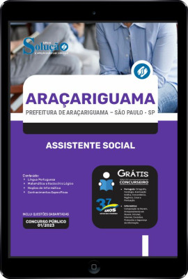 Apostila Prefeitura de Araçariguama - SP em PDF - Assistente Social - Imagem 1