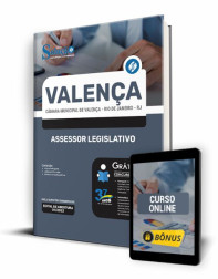 Capa Apostila Câmara de Valença - RJ - Assessor Legislativo