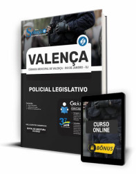 Capa Apostila Câmara de Valença - RJ - Policial Legislativo