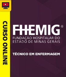 Capa Curso FHEMIG - Técnico em Enfermagem