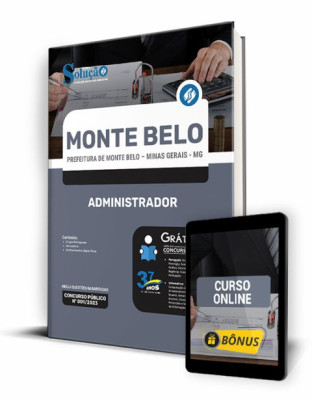Apostila Prefeitura de Monte Belo - MG - Administrador - Imagem 1