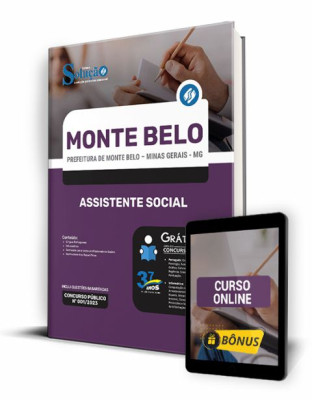 Apostila Prefeitura de Monte Belo - MG - Assistente Social - Imagem 1