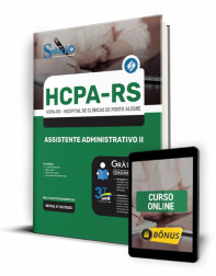 Capa Apostila HCPA-RS - Assistente Administrativo II