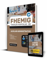 Capa Apostila FHEMIG - Auxiliar Administrativo