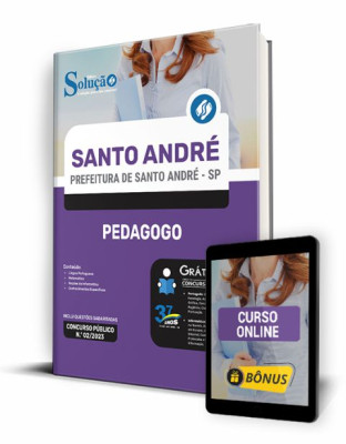 Apostila Prefeitura de Santo André - SP - Pedagogo - Imagem 1