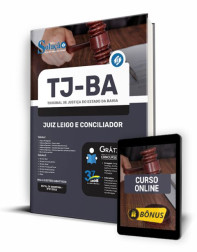 Capa Apostila TJ-BA - Juiz Leigo e Conciliador