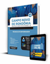 Capa Apostila Prefeitura de Campo Novo de Rondônia - RO - Técnico em Enfermagem
