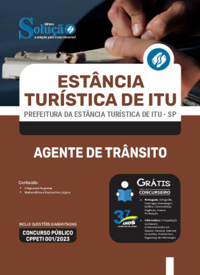 Apostila Prefeitura da Estância Turística de Itu - SP - Agente de Trânsito - Imagem 3