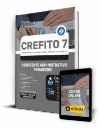 Capa Apostila CREFITO 7 Bahia - Assistente Administrativo - Financeiro