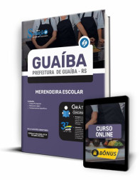 Capa Apostila Prefeitura de Guaíba - RS - Merendeira Escolar