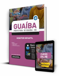 Capa Apostila Prefeitura de Guaíba - RS - Monitor Infantil