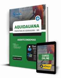 Capa Apostila Prefeitura de Aquidauana - MS - Agente de Endemias