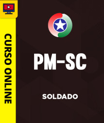 Capa Curso PM-SC - Soldado