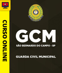 Capa Curso Guarda Civil Municipal de São Bernardo do Campo-SP