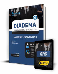 Capa Apostila Câmara de Diadema - SP - Assistente Legislativo I e II