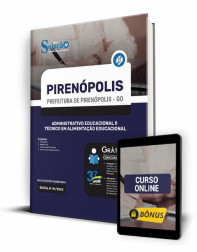 Capa Apostila Prefeitura de Pirenópolis - GO - Administrativo Educacional II - Técnico em Alimentação Educacional