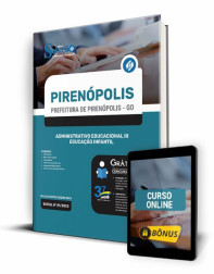 Capa Apostila Prefeitura de Pirenópolis - GO - Administrativo Educacional III - Educação Infantil