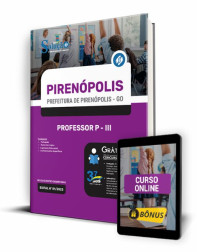 Capa Apostila Prefeitura de Pirenópolis - GO - Professor P-III