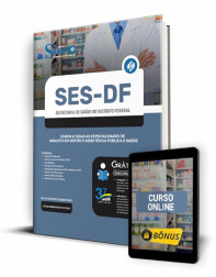 Capa Apostila SES-DF - Comum a Todas as Especialidades de Analista em Gestão e Assistência Pública à Saúde