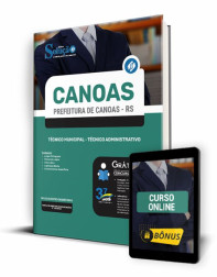 Capa Apostila Prefeitura de Canoas - RS - Técnico Municipal - Técnico Administrativo