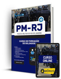 Capa Apostila PM-RJ - Curso de Formação de Soldados