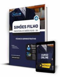 Capa Apostila Prefeitura de Simões Filho - BA - Técnico Administrativo
