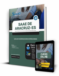 Capa Apostila SAAE Aracruz - ES - Auxiliar de Serviços Gerais Operacionais