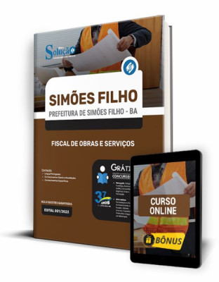 Apostila Prefeitura de Simões Filho - BA - Fiscal de Obras e Serviços - Imagem 1