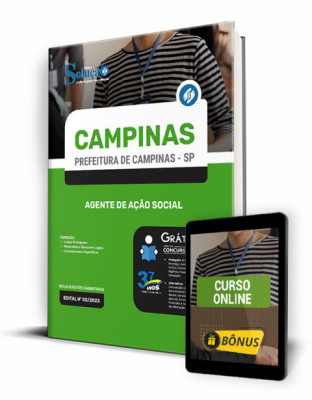 Apostila Prefeitura de Campinas - SP - Agente de Ação Social - Imagem 1