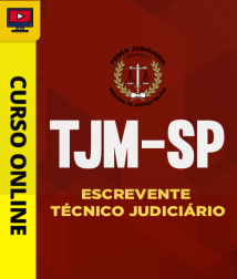 Capa Curso TJM-SP - Escrevente Técnico Judiciário