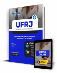 Capa Apostila UFRJ - Assistente em Administração e Assistente de Alunos