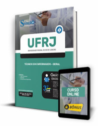 Capa Apostila UFRJ - Técnico em Enfermagem - Geral