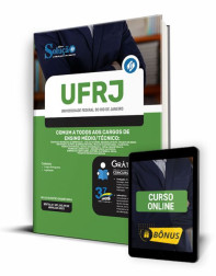 Capa Apostila UFRJ - Comum a Todos aos Cargos de Ensino Médio/Técnico